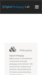 Mobile Screenshot of digitalpedagogylab.com